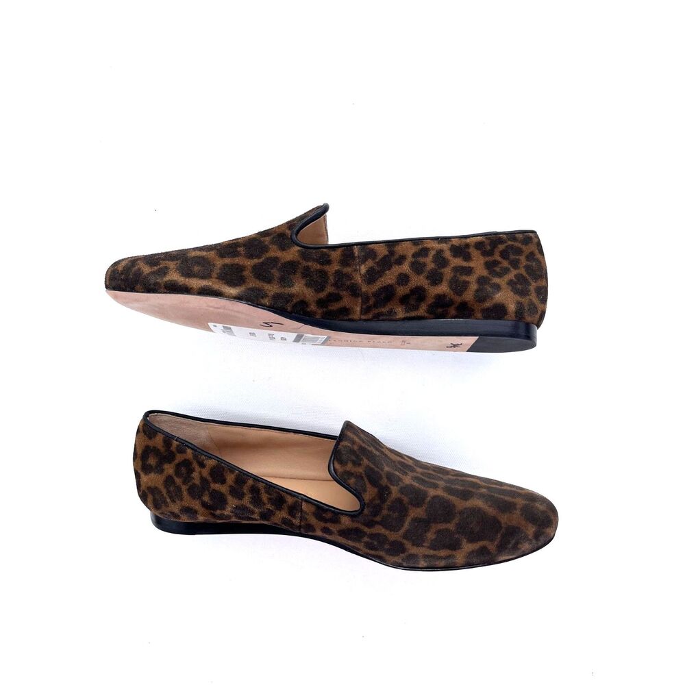 Veronica Beard Griffin Leopard Print Suede Loafers Women's Size 5M - Picture 7 of 10